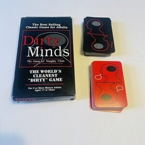 TDC Games Dirty Minds Party Card Game In Box. Missing Instructions.
